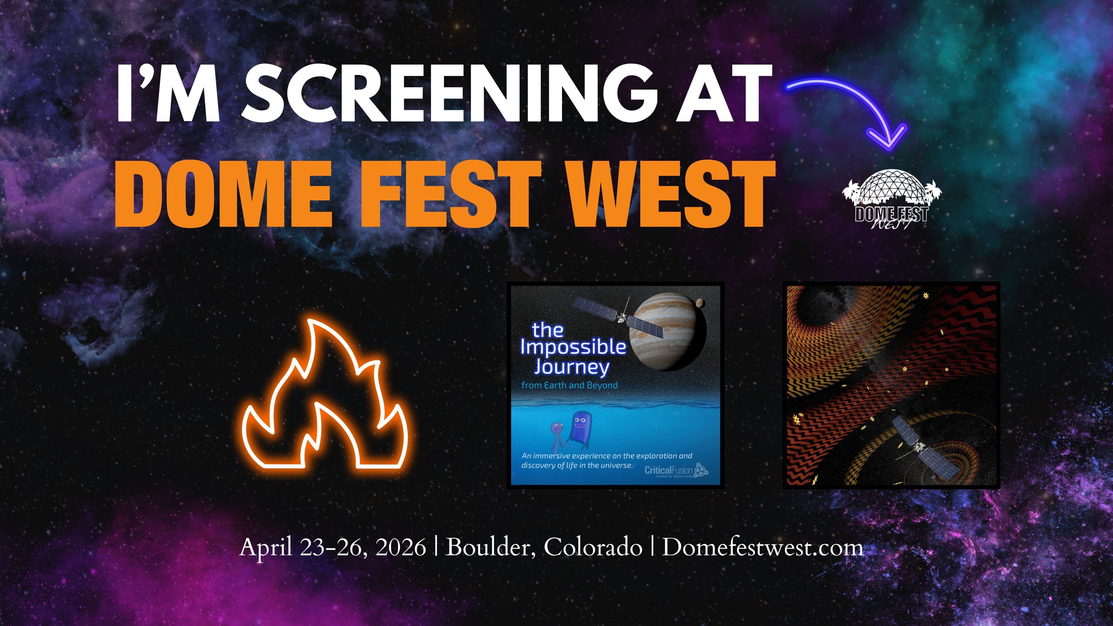 Screening at Domefest West